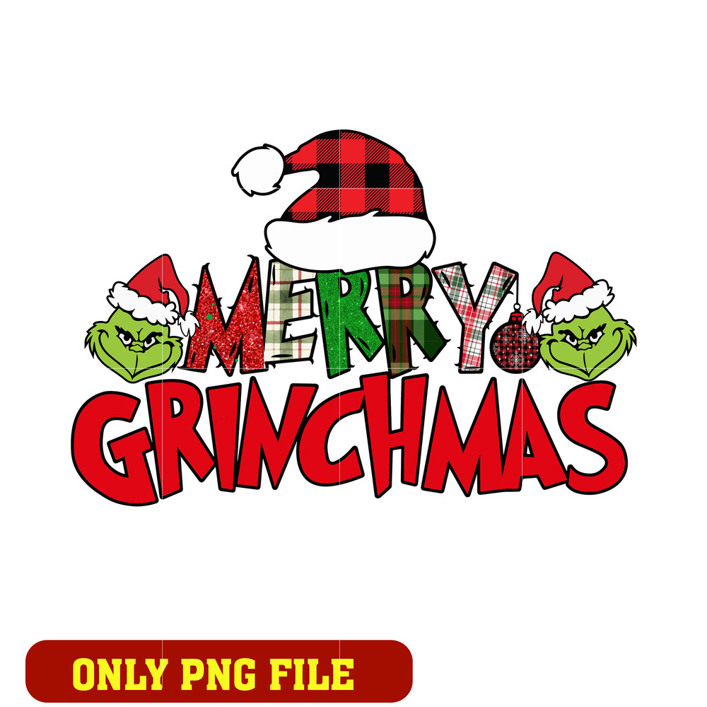 Merry Christmas you Grinch logo png