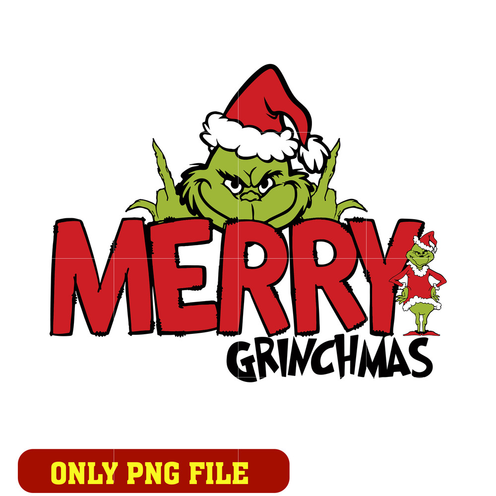 Merry Christmas you Grinch png, Grinch logo png