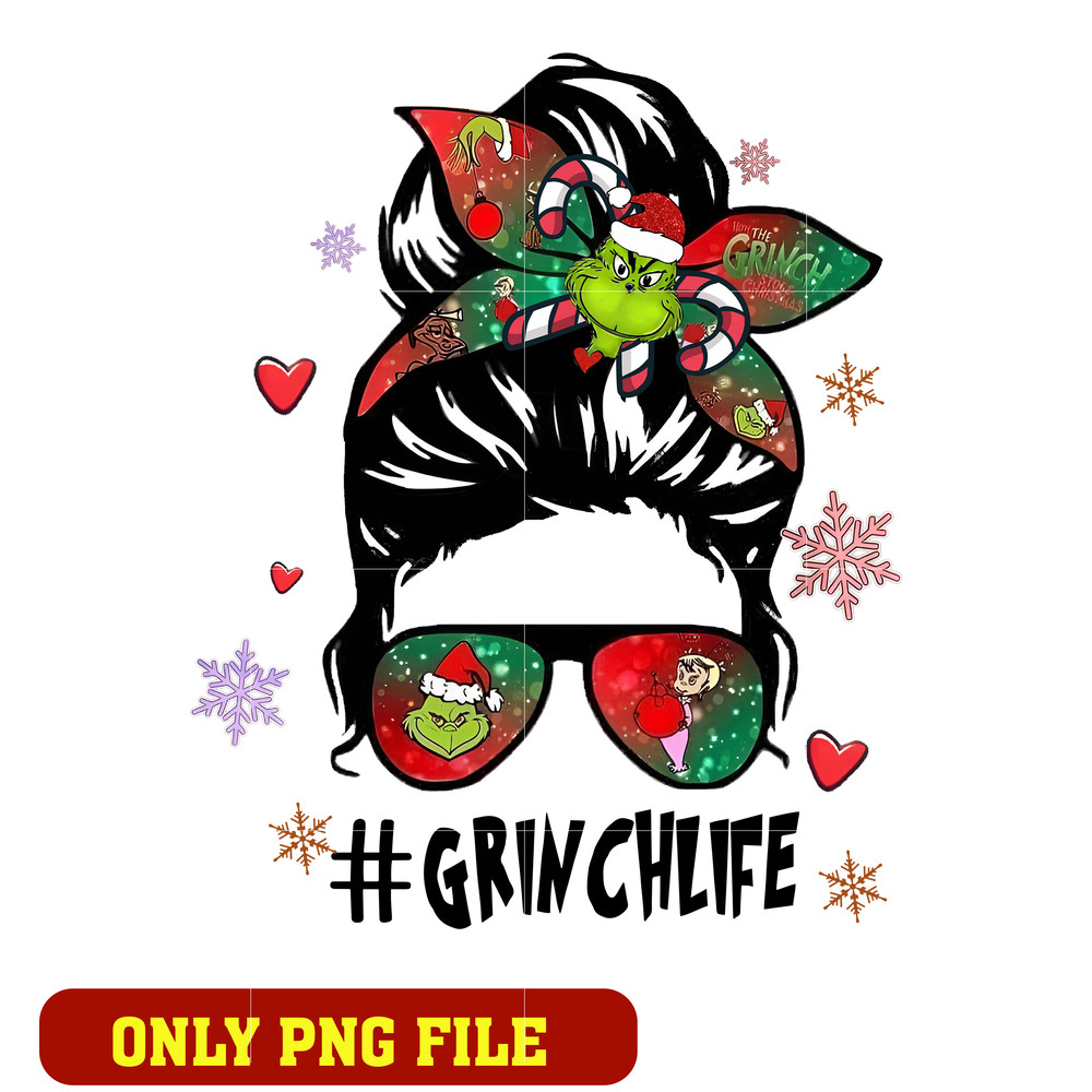 Messy Bun Mom Life png