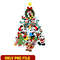 Mickey And Friend Merry tree Christmas png