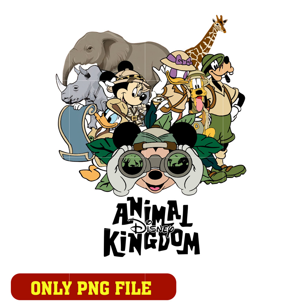 Mickey animal kingdom png
