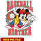 Mickey baseball brother png
