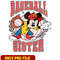 Mickey baseball sister png
