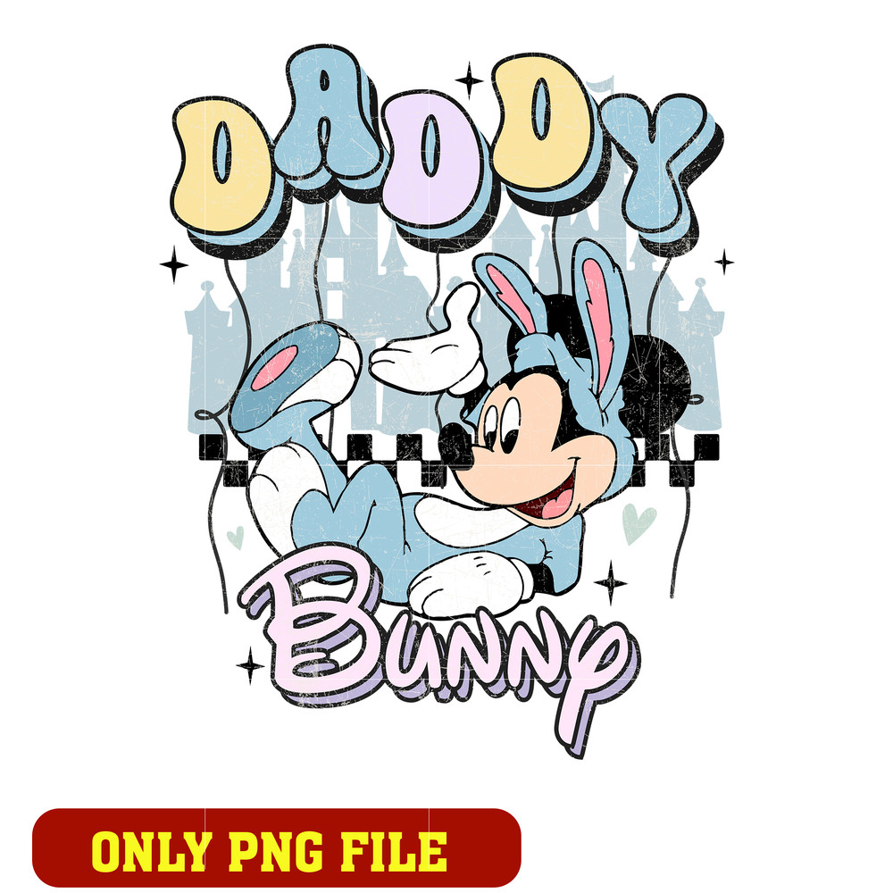 Mickey daddy bunny png