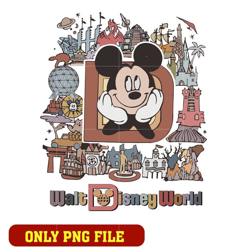 Mickey Disney World png