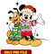 Mickey friends chrismas png