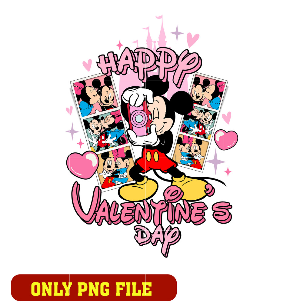 Mickey happy valentine day png