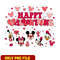 Mickey Kissing Minnie Logo png