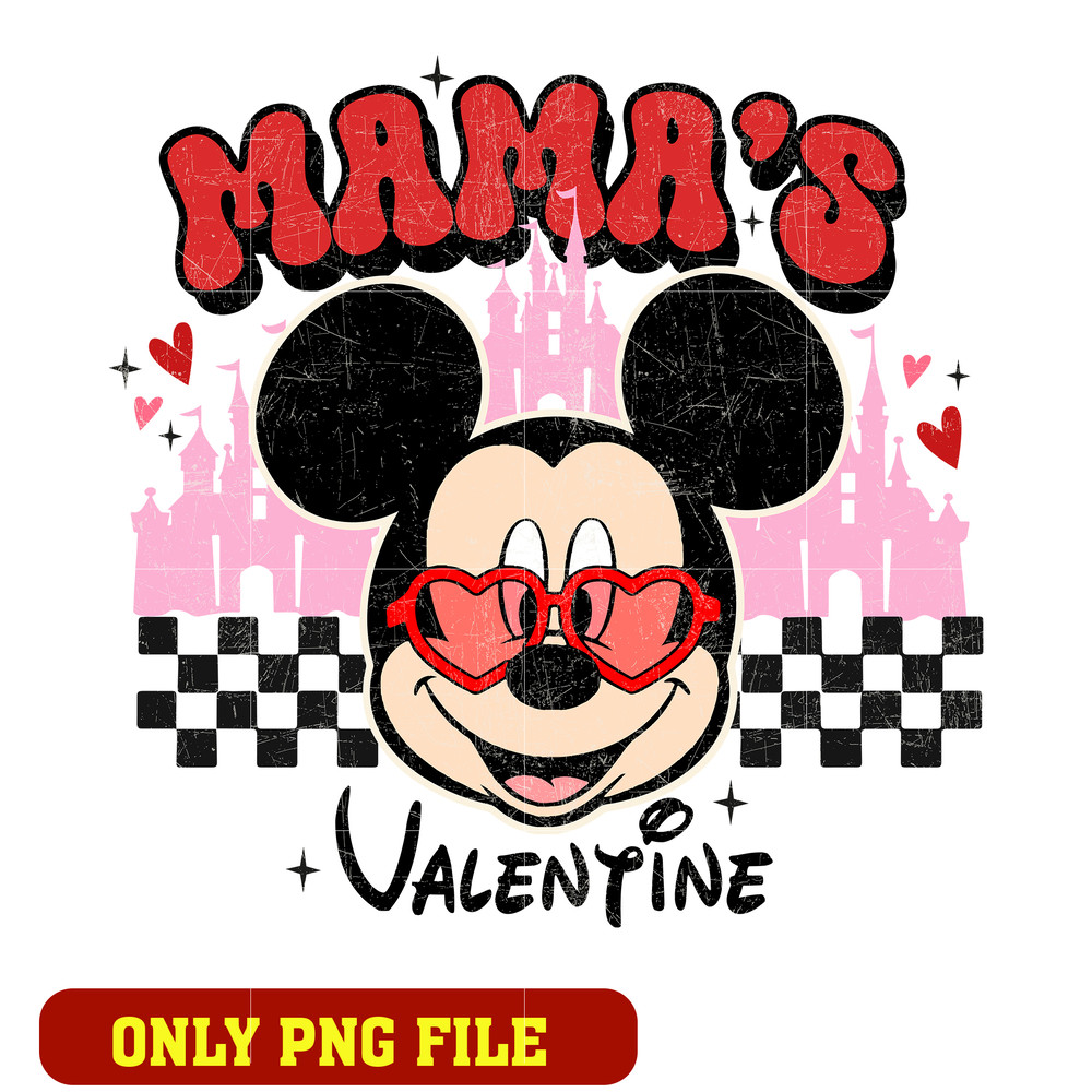 Mickey mama valentine png