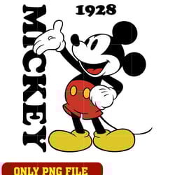 mickey mouse 1928 png