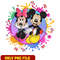 Mickey mouse and minnie mouse png