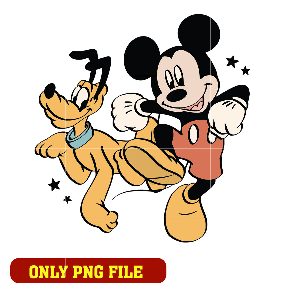 Mickey mouse and pluto png