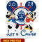 Mickey mouse couple let's cruise 2024 png