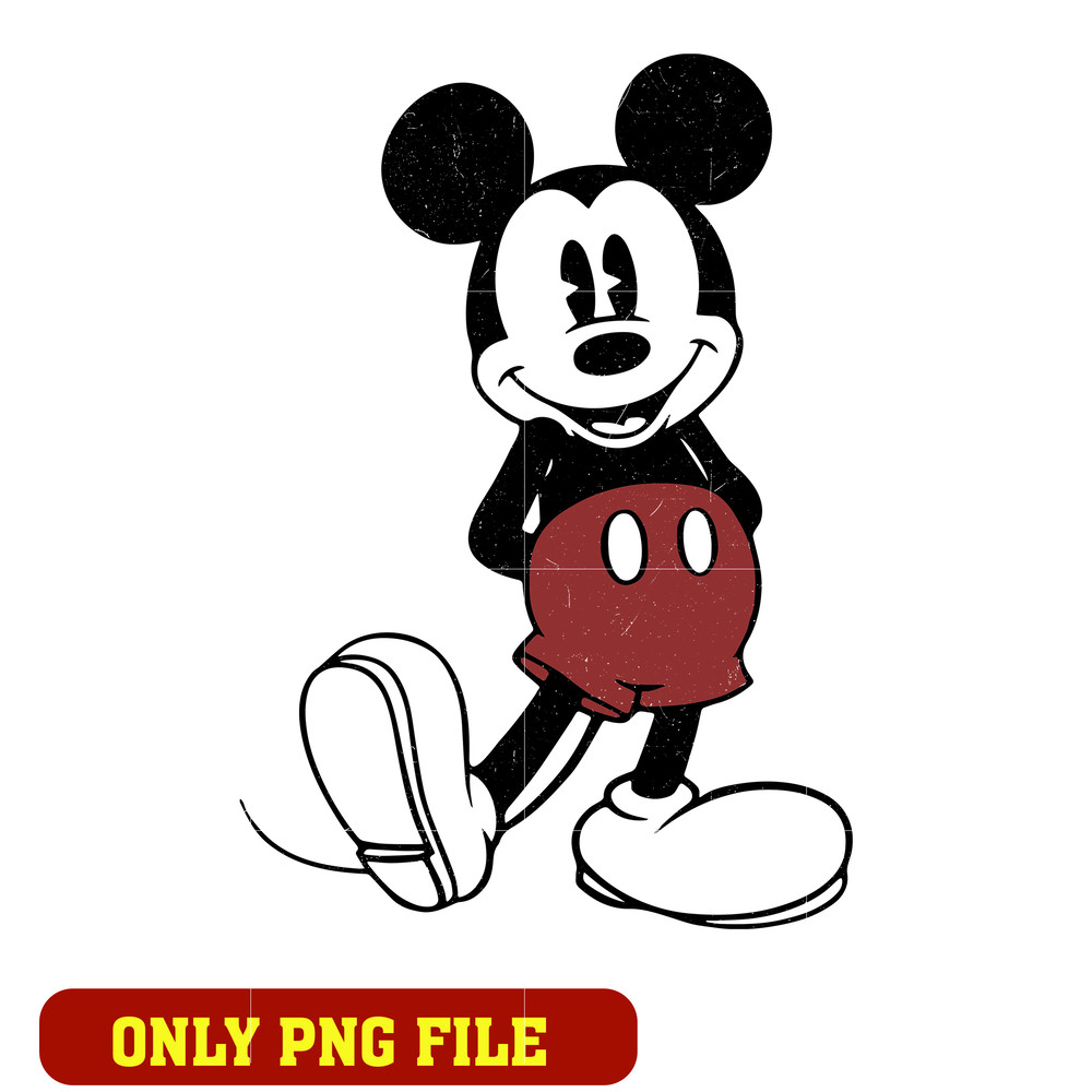 mickey mouse cute logo png