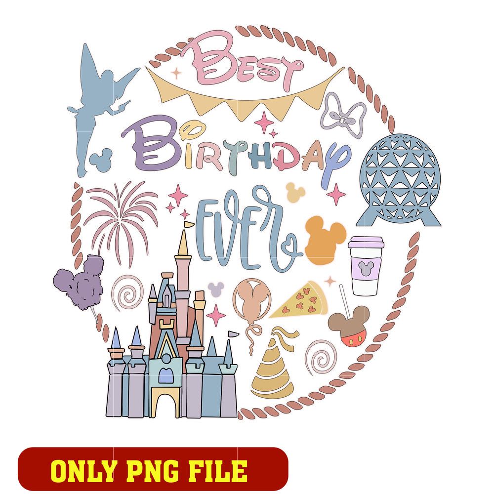 Mickey mouse head birthday boy png