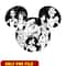 Mickey mouse head disney princess png