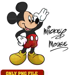 mickey mouse logo png