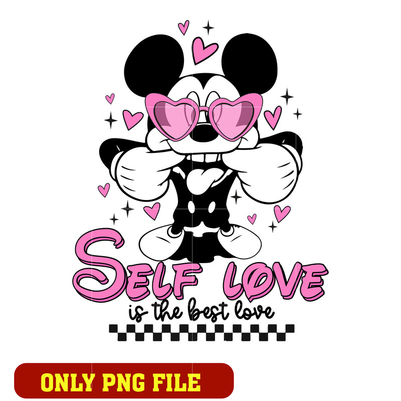 Mickey self love valentine png