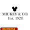 Mickey Since 1928 png, Disney Mouse png