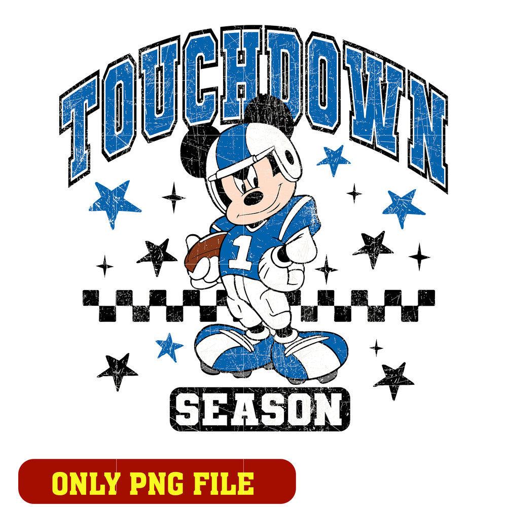 Mickey touchdown season png