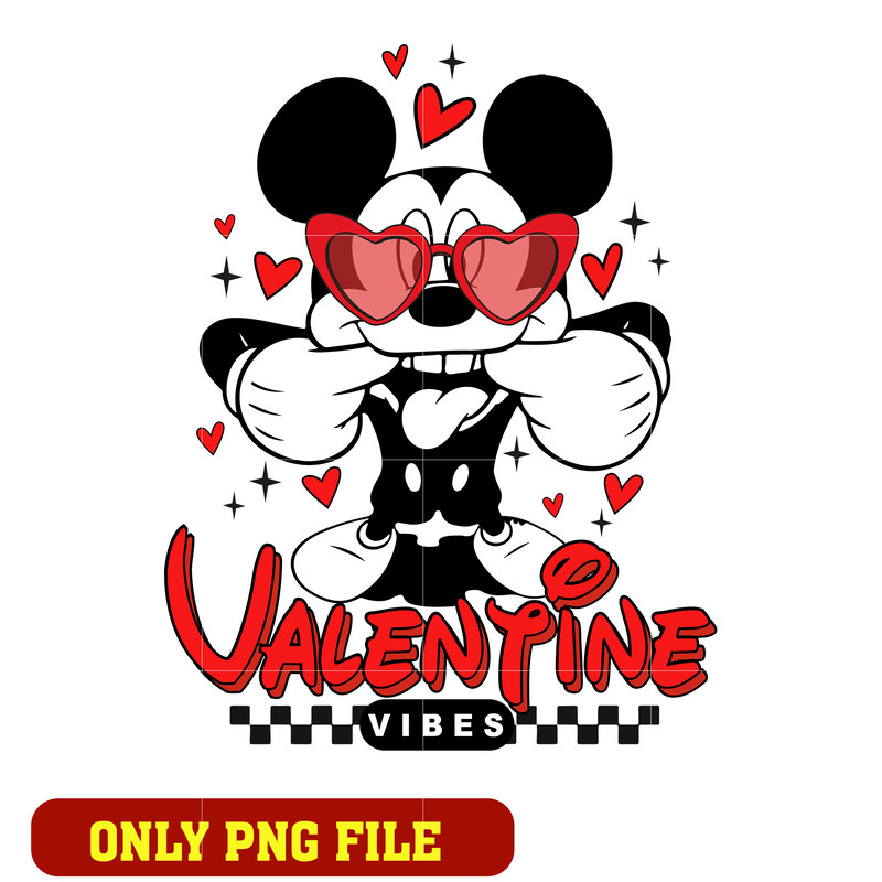 Mickey valentine vibes png