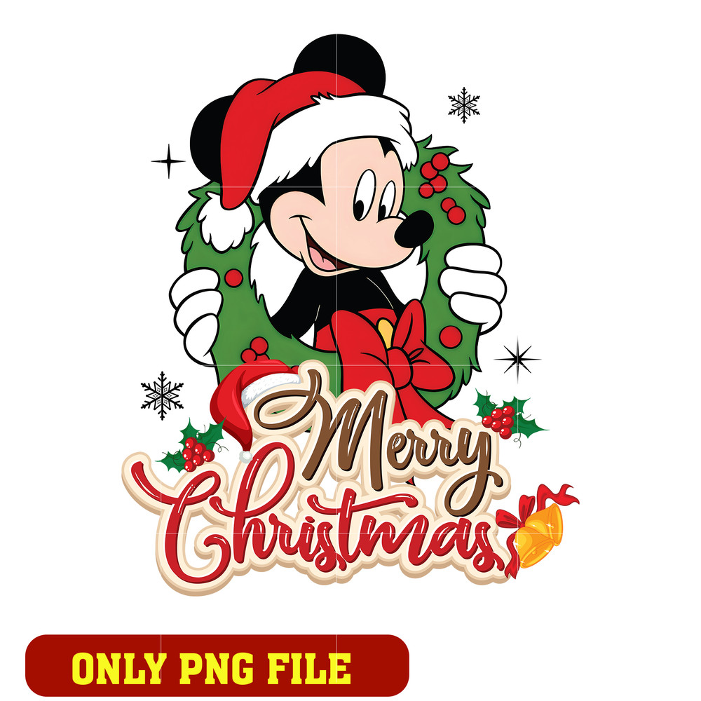 Mickey Xmas Tree Cute Disney Christmas png