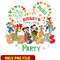 Mickey's Very Merry Christmas Party 2023 logo png