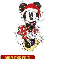 minnie mouse christmas png