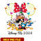 Minnie Mouse Disney Trip 2023 png