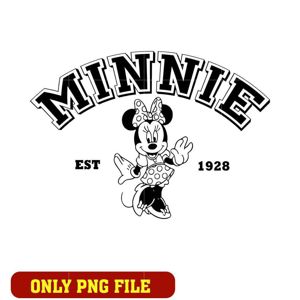 Minnie mouse est 1928 png