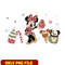 Minnie mouse snacks merry christmas png