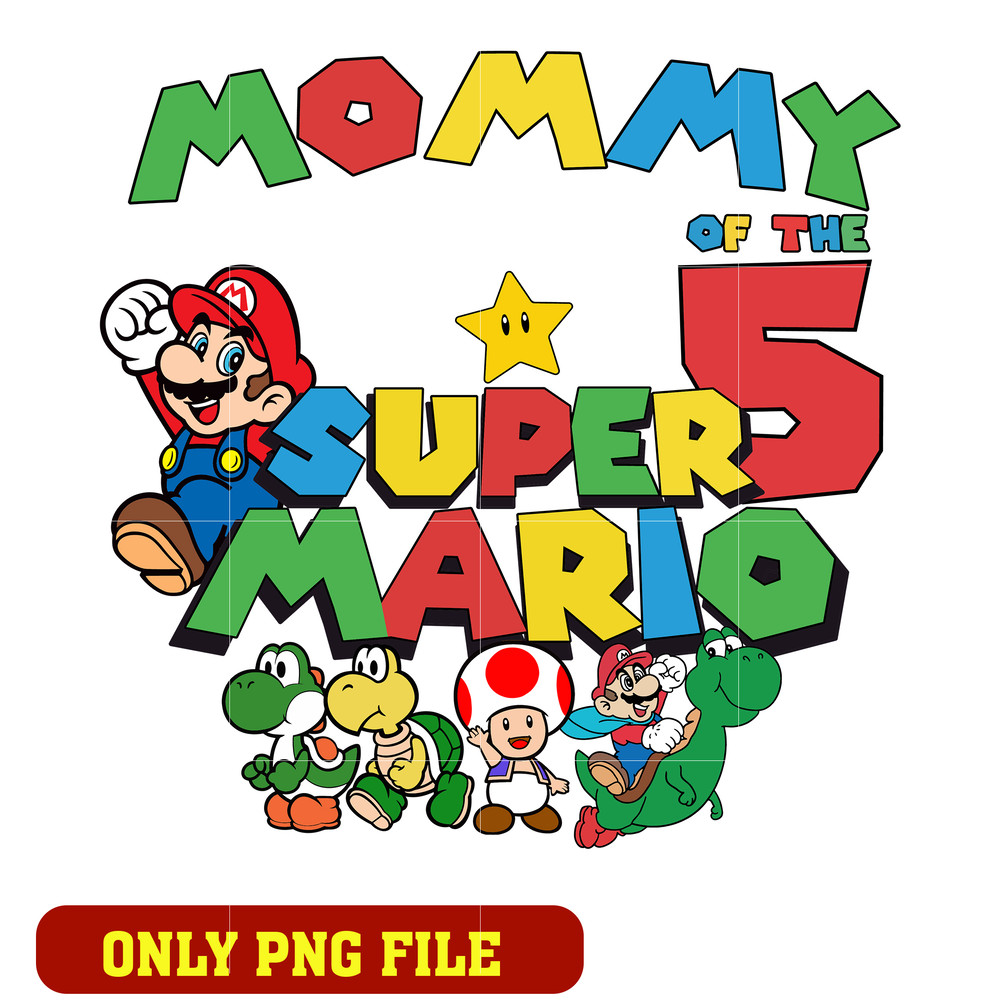 Mommy of the super mario png