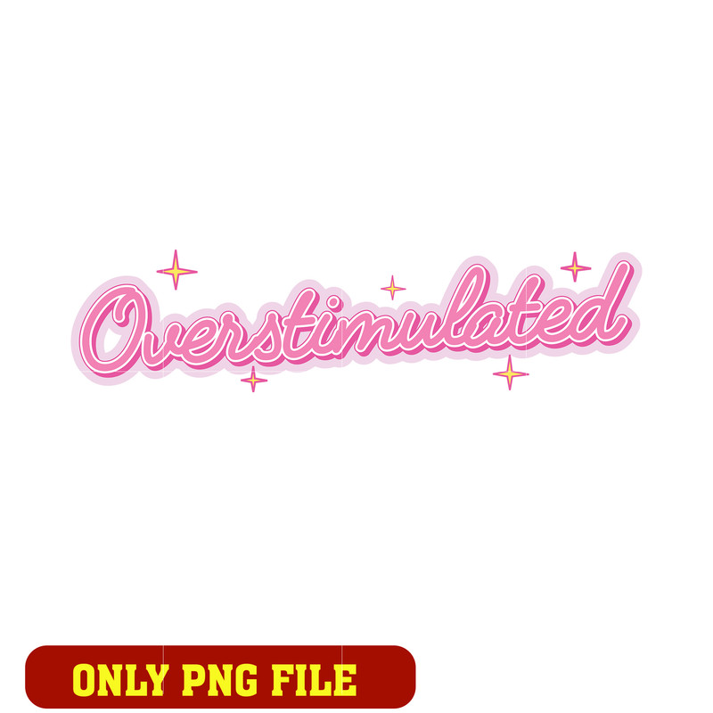 Overstimulated logo png