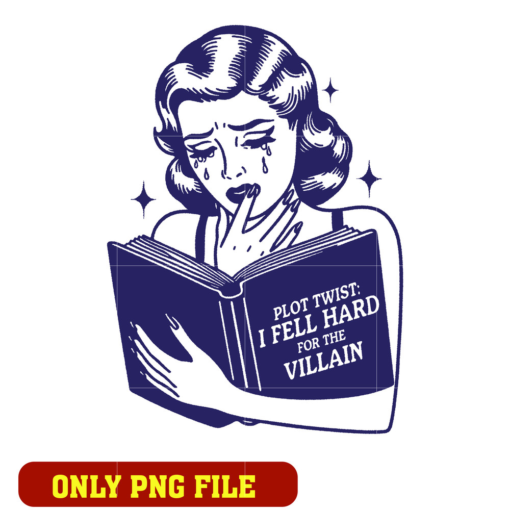Plot Twist I Fell for the Villain png