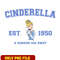 Princess Cinderella est 1950 png