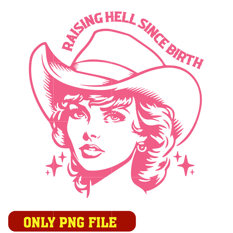 Raising Hell Since Birth png