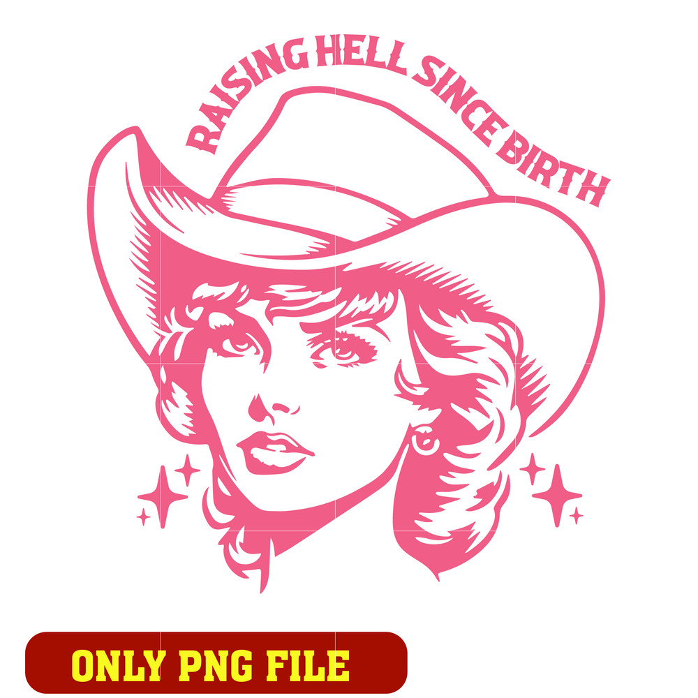 Raising Hell Since Birth logo png