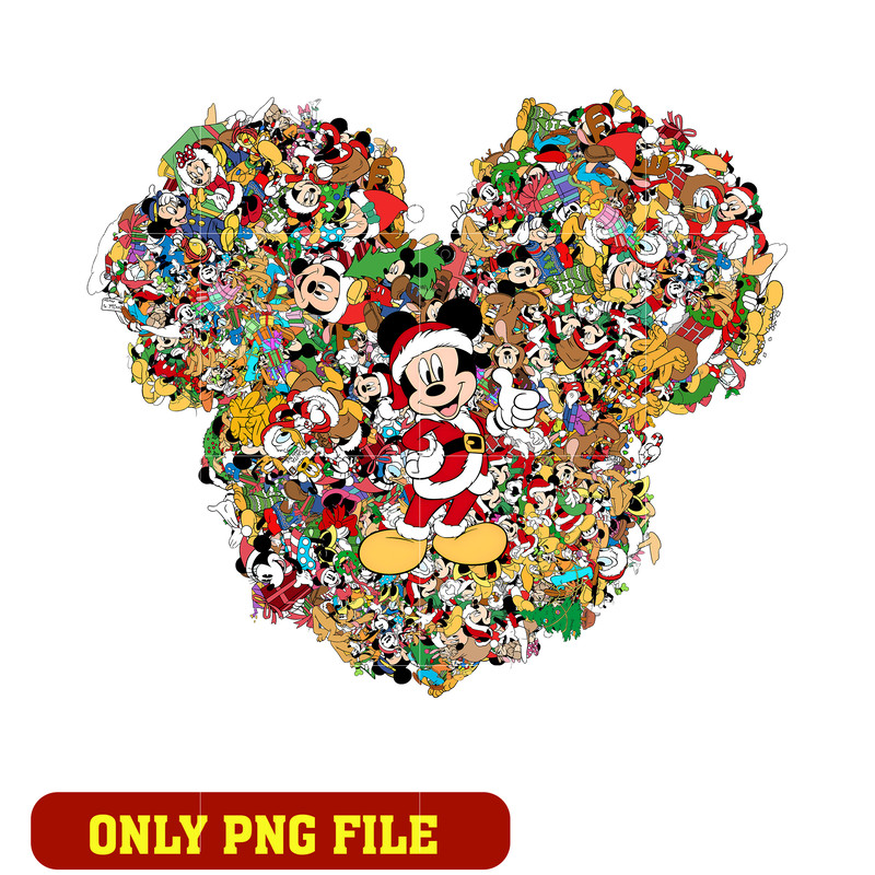 RoomMates Disney Mickey Mouse Confetti Heart png