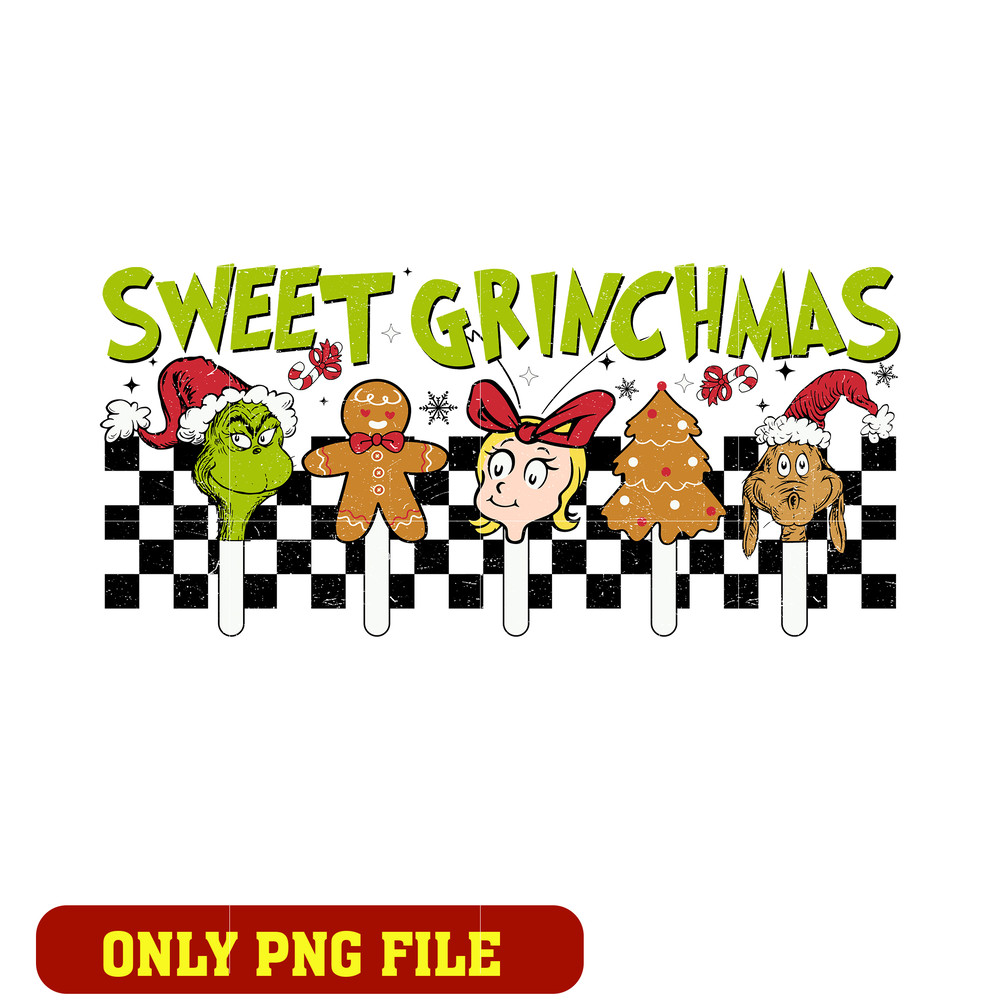 Sweet Grinchmas png