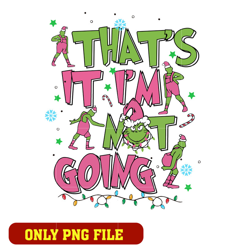 That's it i'm not going png