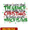 The Grinc Never Really Hated Christmas png