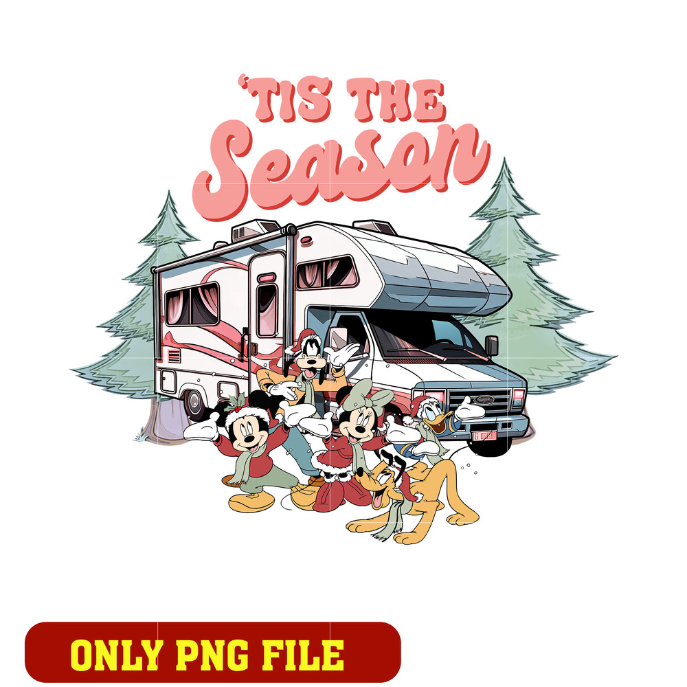 Tis the Season mouse and friends png