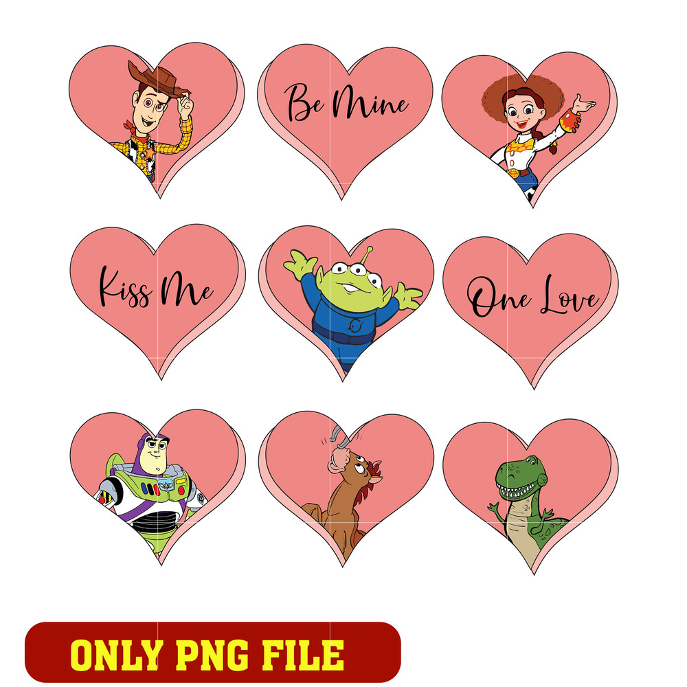 Toy Story's Valentine's Day Love Fest png