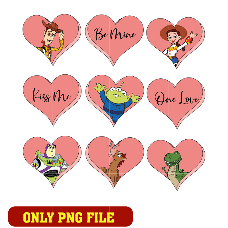 Toy Story's Valentine's Day Love Fest png