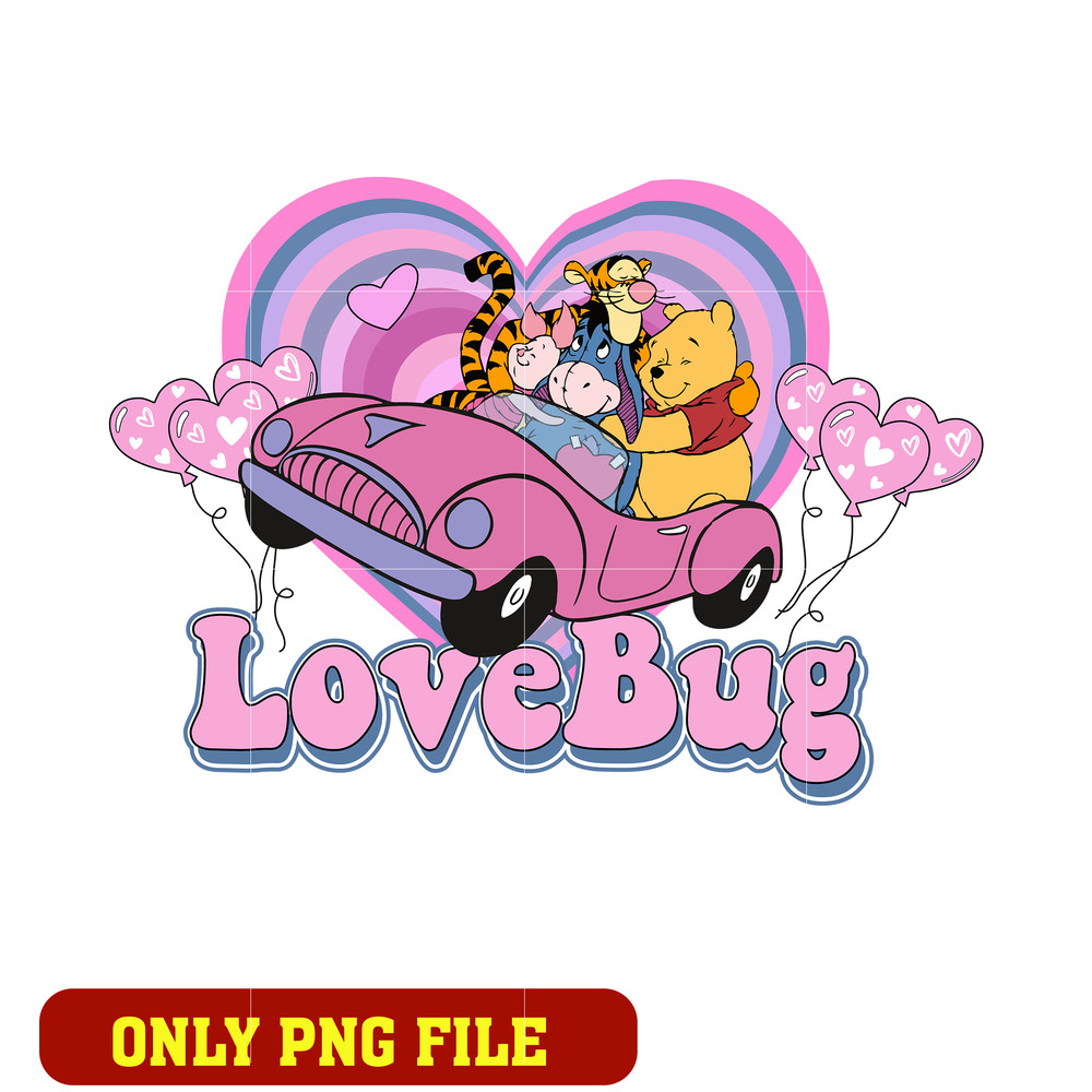 Valentines Love bug png