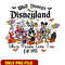 Walt Disney's Disneyland Where Dreams Come True Est 1955 png