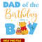 Winnie the pooh dad of the birthday boy png