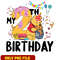 Winnie the pooh my 2nd birthday png