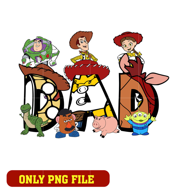 Woody friends dad logo png