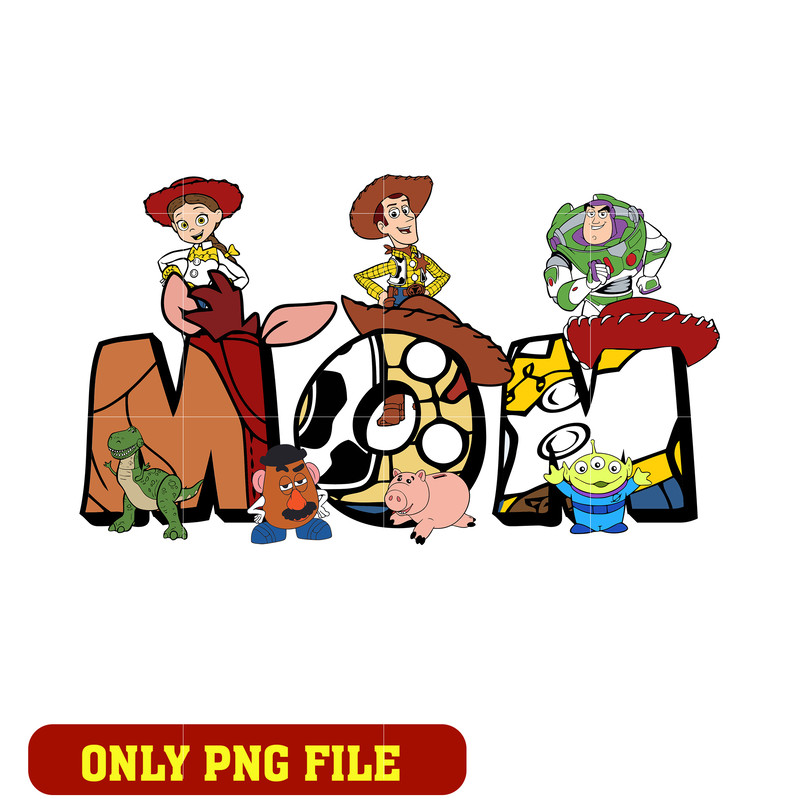 Woody friends mom logo png